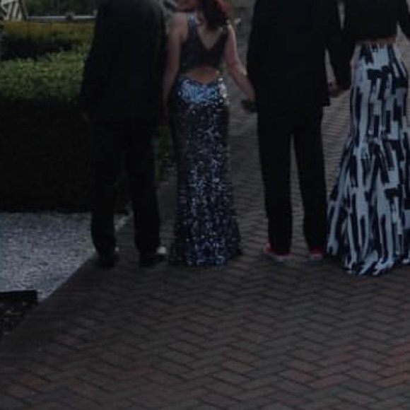 Elegant Primavera Sequined Prom Dress - Picture 6 of 7